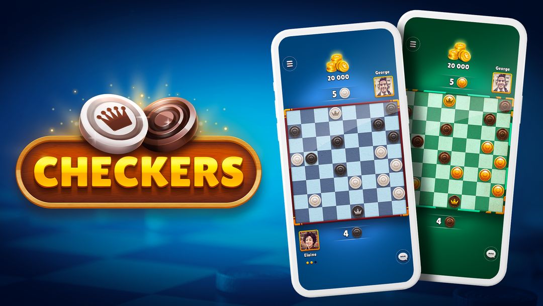 Checkers Clash: Online Game screenshot game