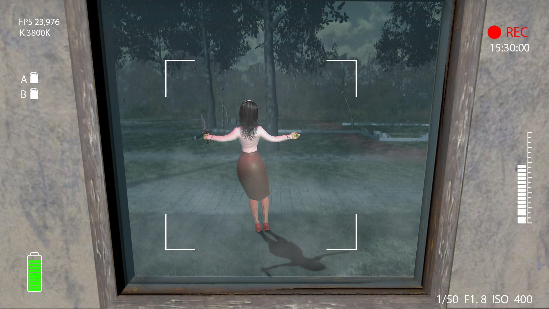 Scary Dancing Lady Horror game Game Screenshot