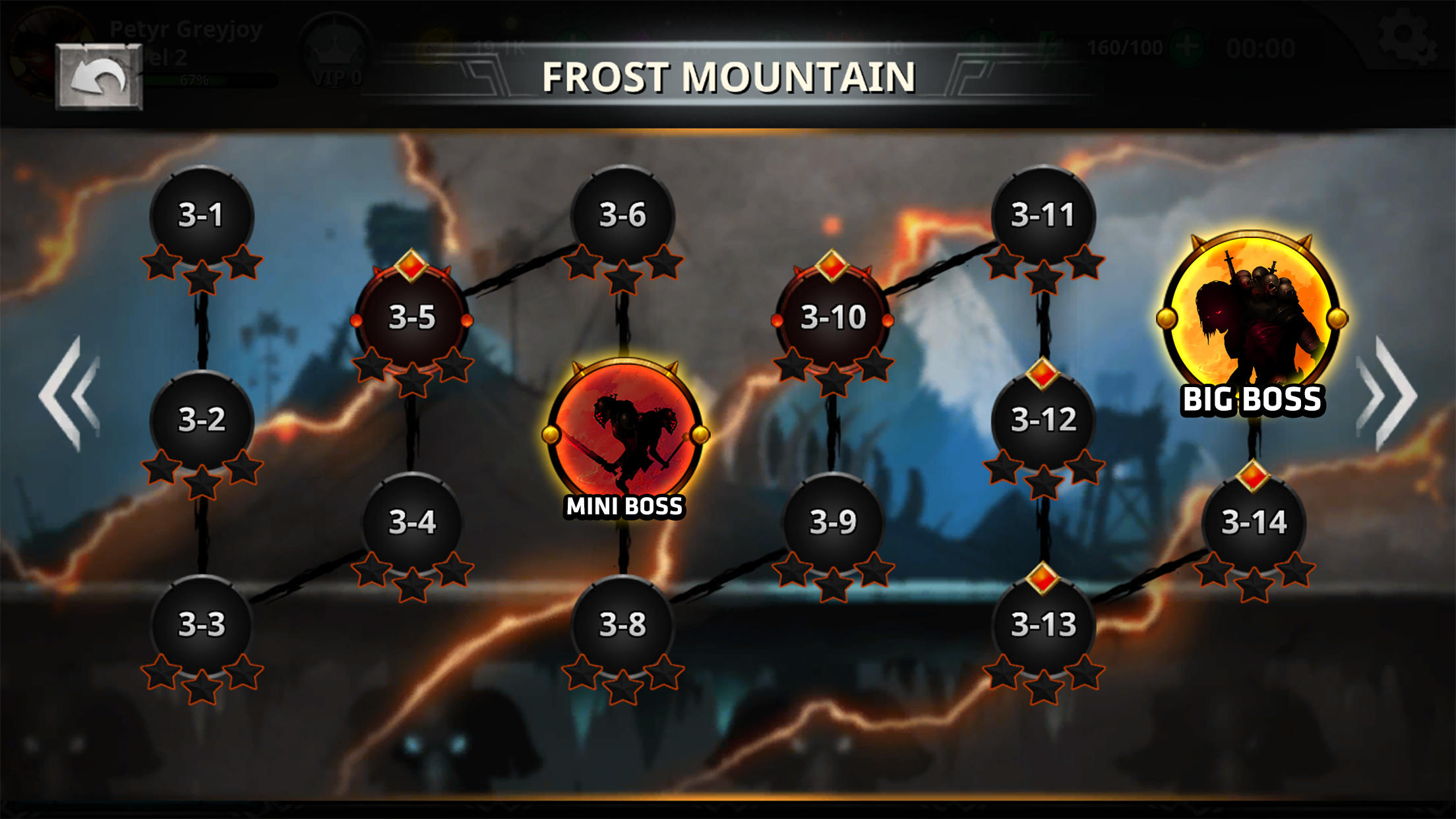 Stickman Legends Offline Games Game Screenshot