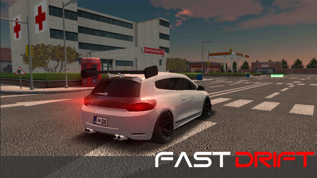 Fast Drift City Racing ภาพหน้าจอเกม