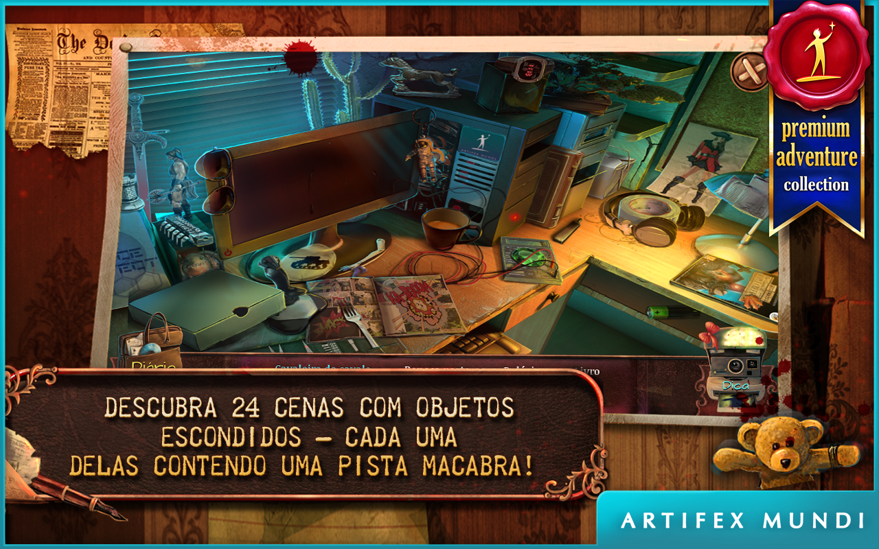 Captura de Tela do Jogo Puzzles Mortais: O Brinquedist
