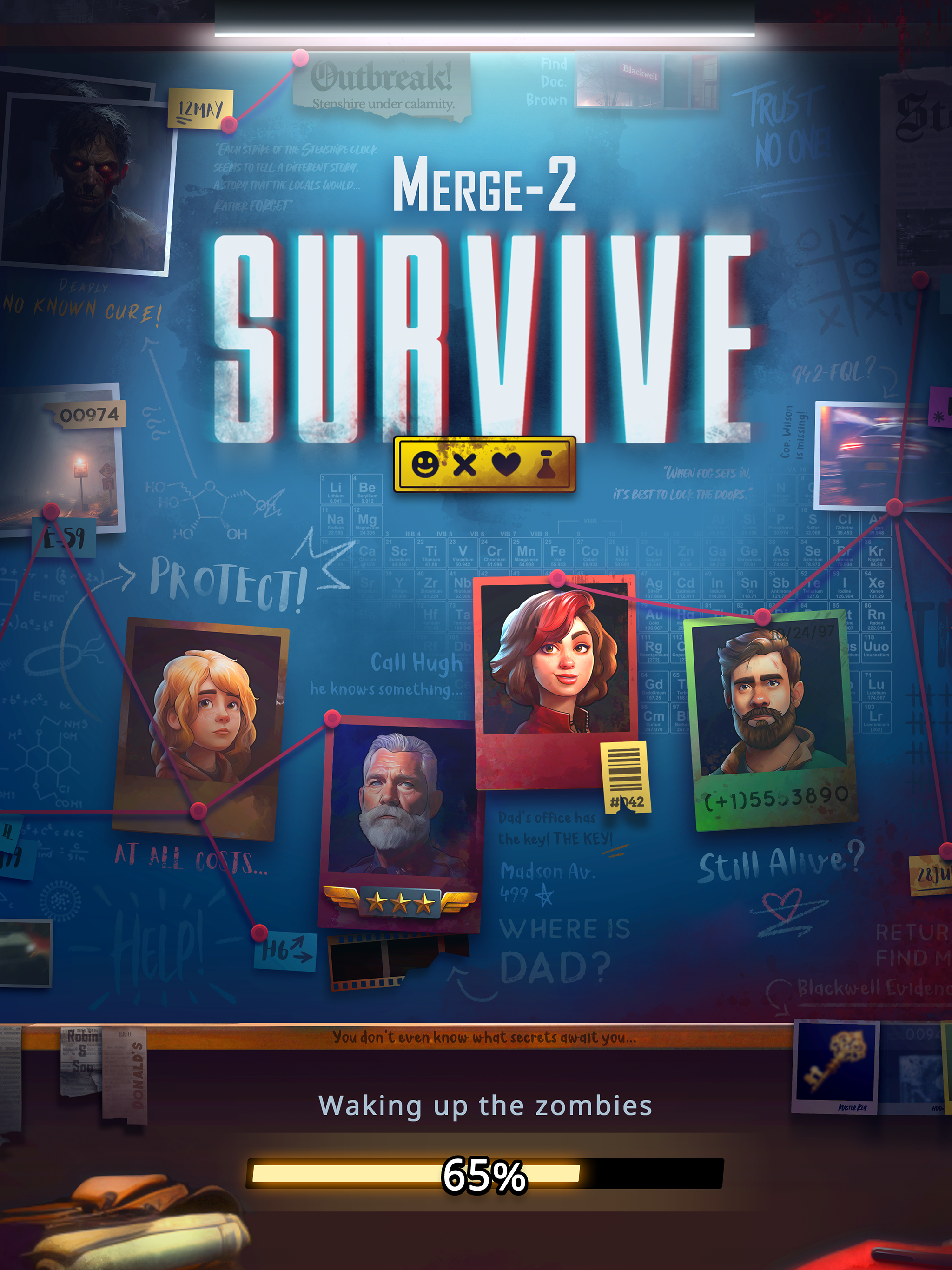 Screenshot of Merge 2 Survive: Zombie Game