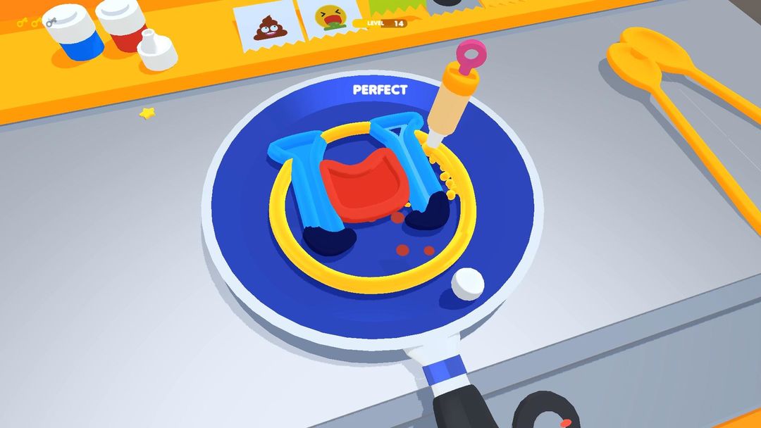 Screenshot of Pancake Art: Relaxing Games