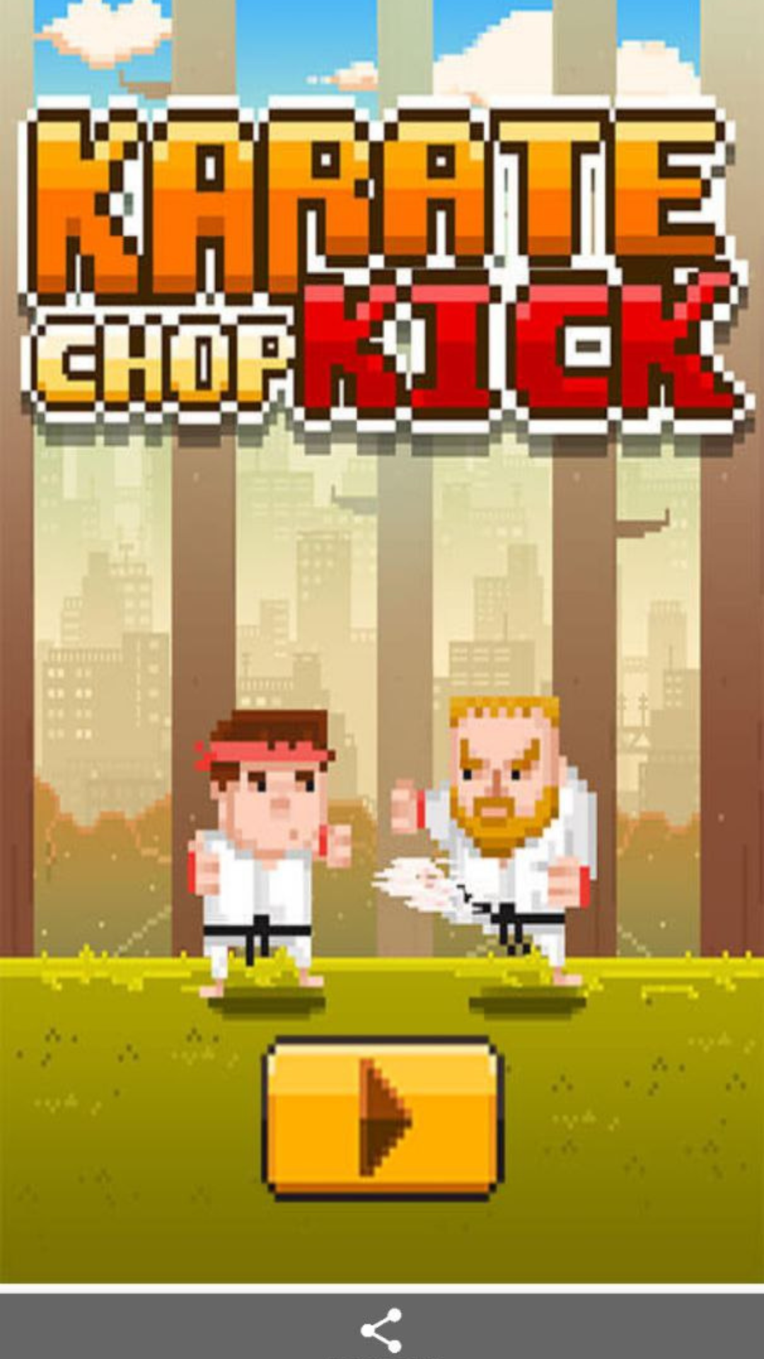 Karate Chop Game Screenshot