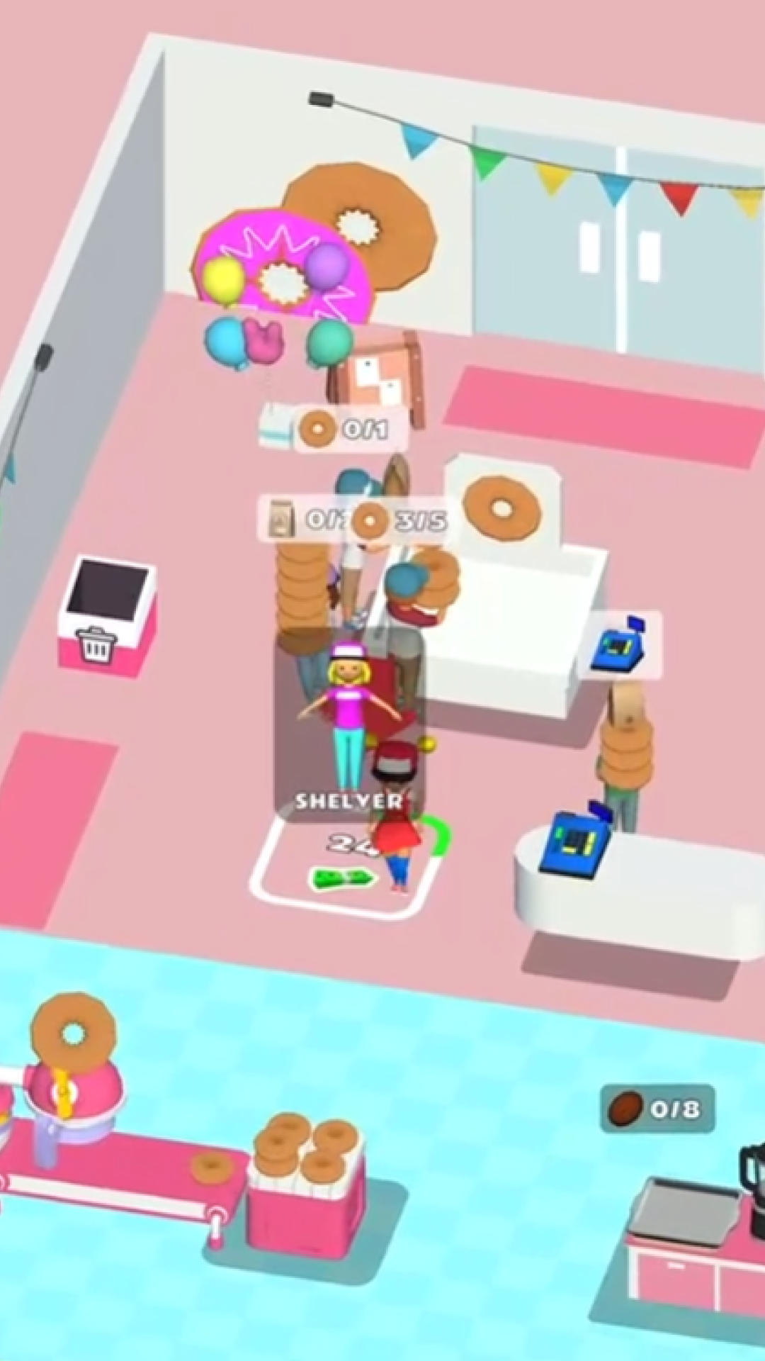 Confectionery workers Game Screenshot