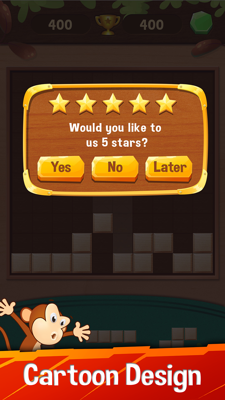Wood Block Puzzle Game Screenshot
