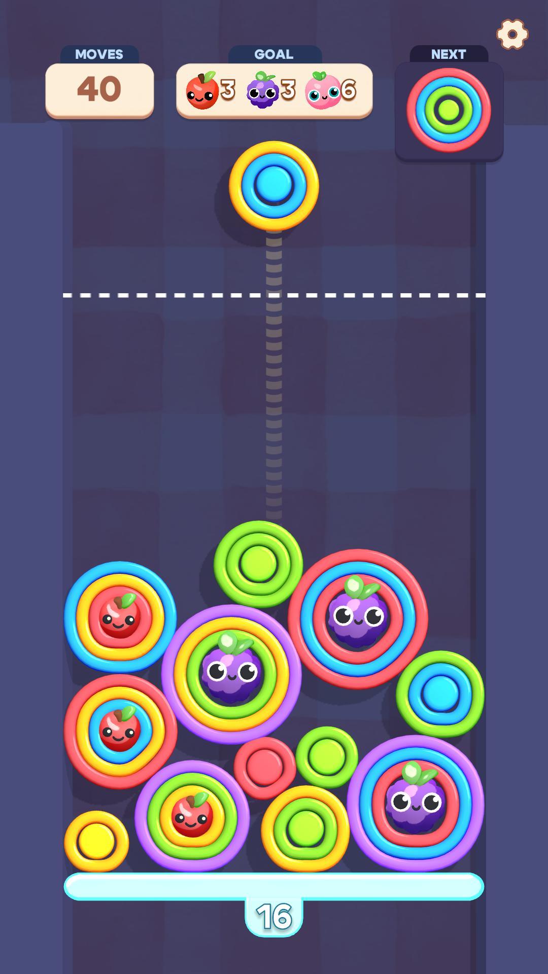 Color Rings Blast Game Screenshot