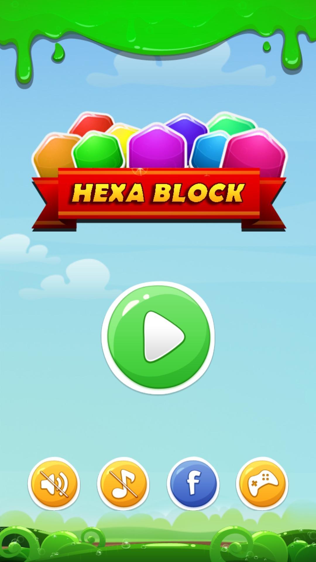Screenshot 1 of Rompecabezas de bloques hexagonales 1.1