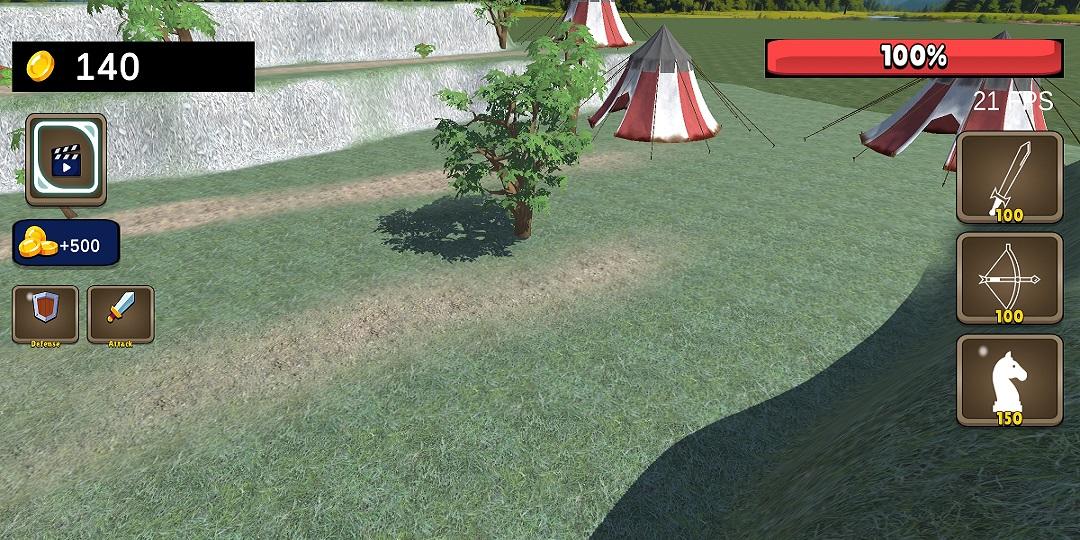 Medieval War II Game Screenshot