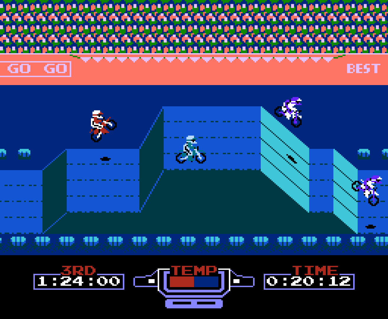 Screenshot of Excite Bike