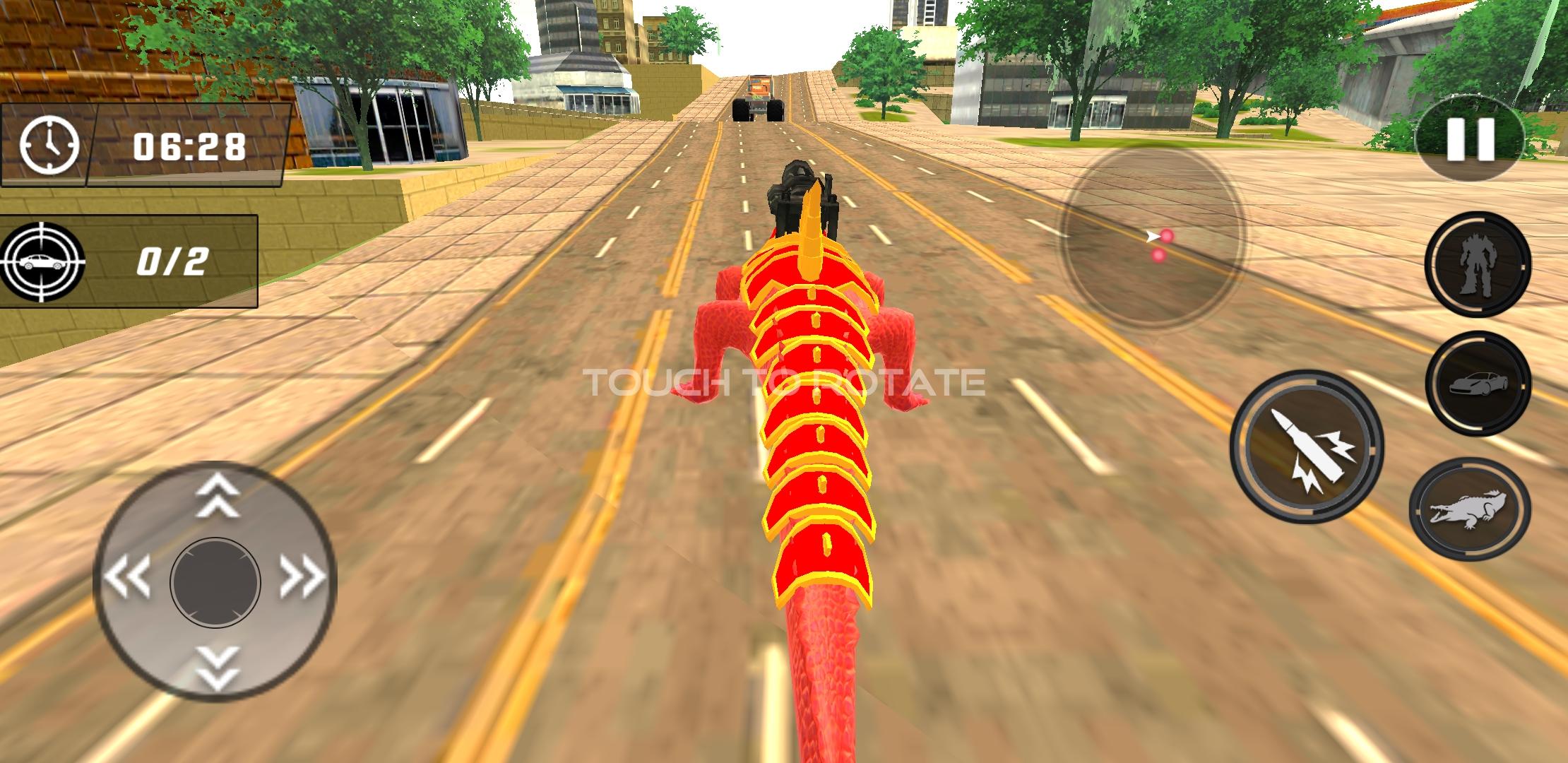 Crocodile Robot 3D Game Screenshot