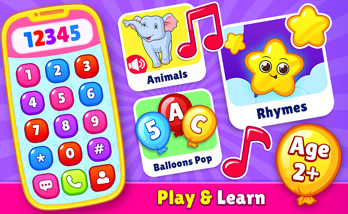 BabyPhone Games - Kids Mobile Game Screenshot