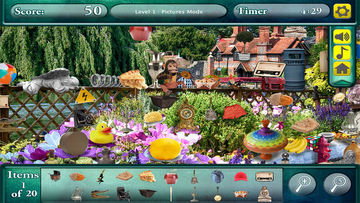 Hidden Objects: Secret World Gardens Seek & Find Game Screenshot