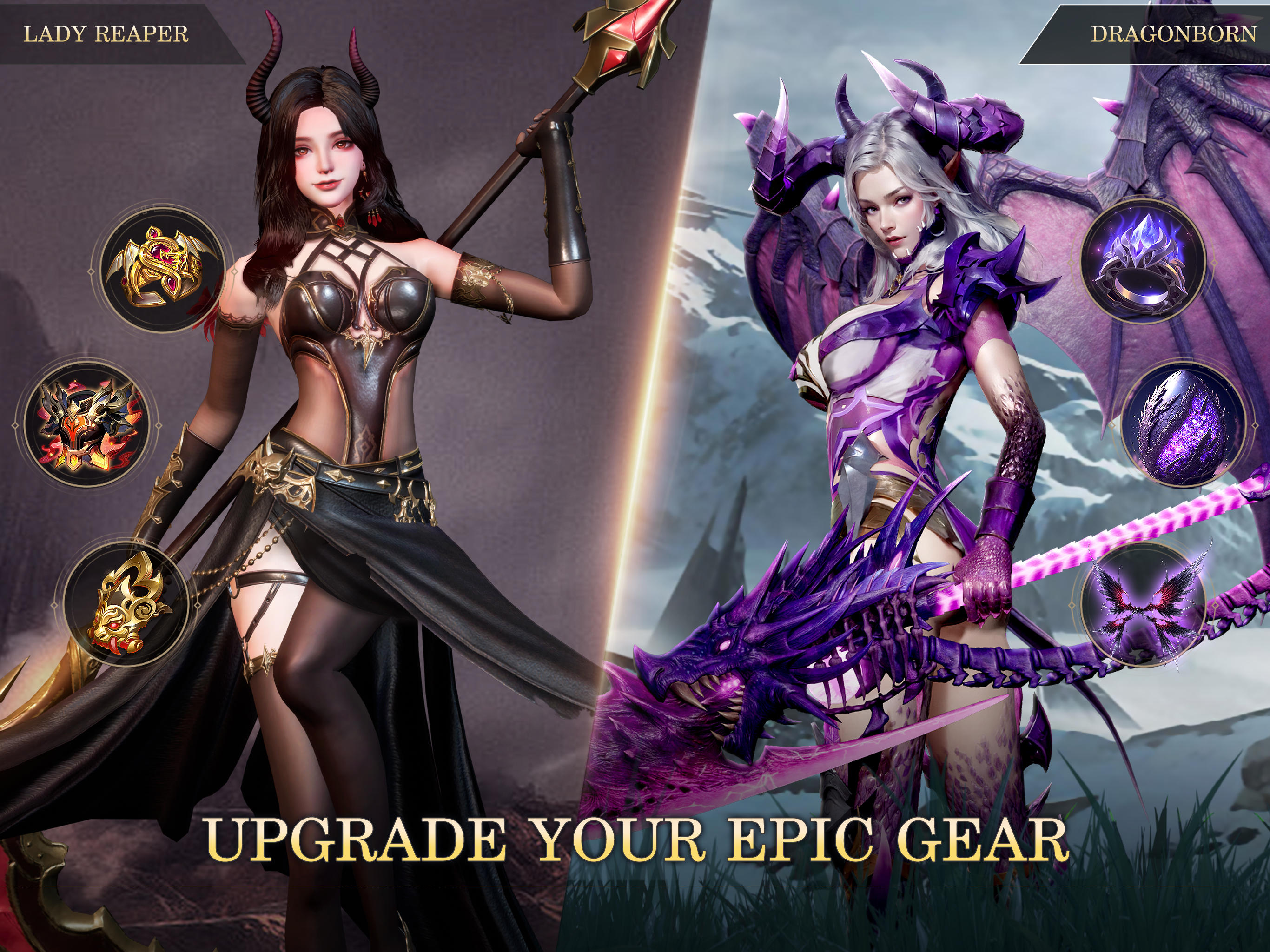 Rebirth of Myths: Dragonborn Game Screenshot