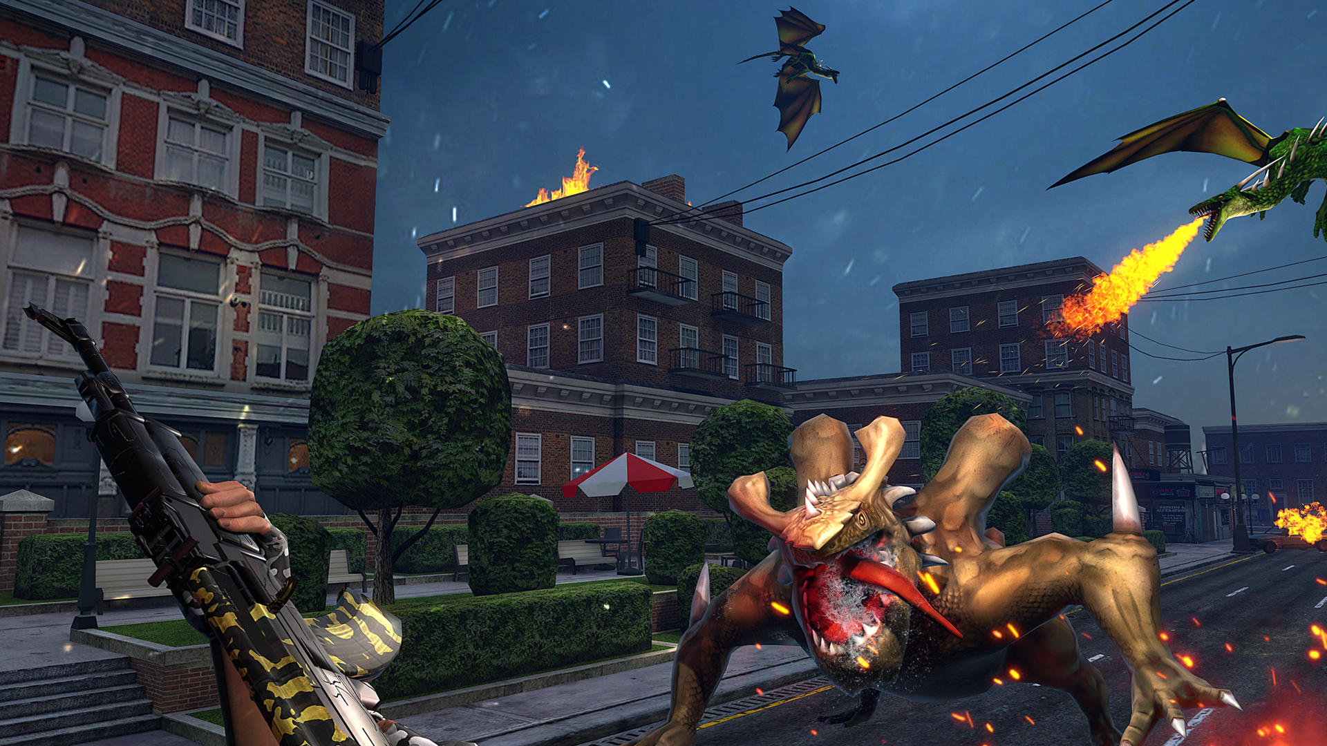 Screenshot of Dragon Adventure City Survival