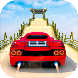 Cartoonish Car Stunt Games 3D