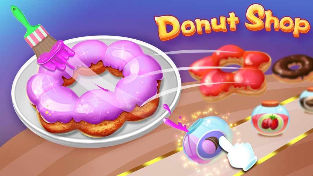 Donut Shop - Kids Cooking Game遊戲截圖