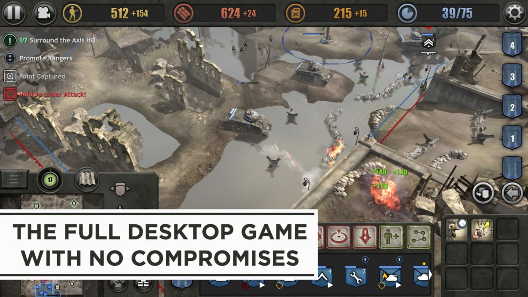 Screenshot of Company of Heroes
