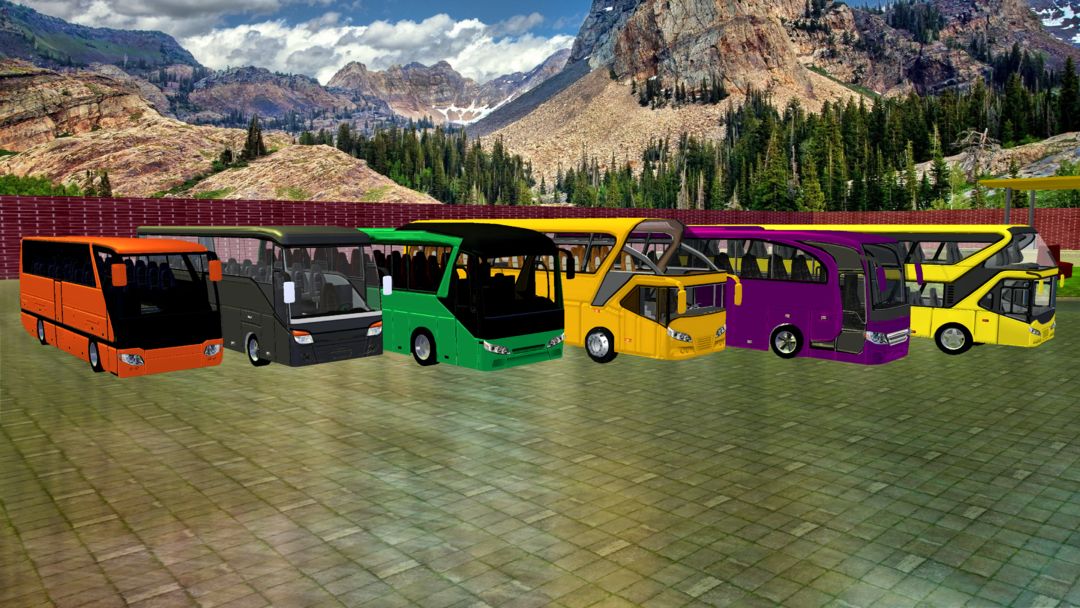 Coach Bus Simulator Bus Game 2 게임 스크린 샷