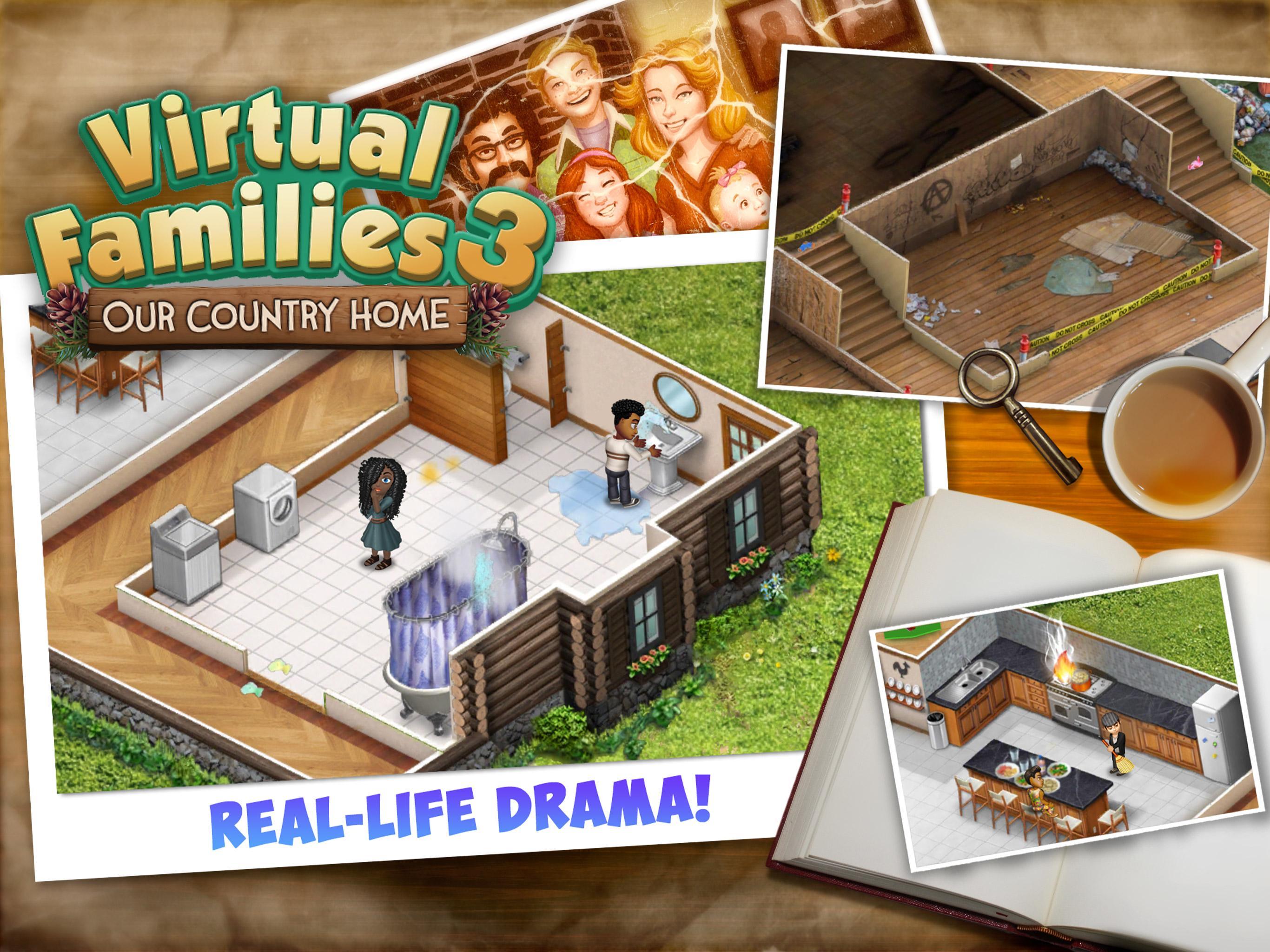 Virtual Families 3 ゲームのスクリーンショット