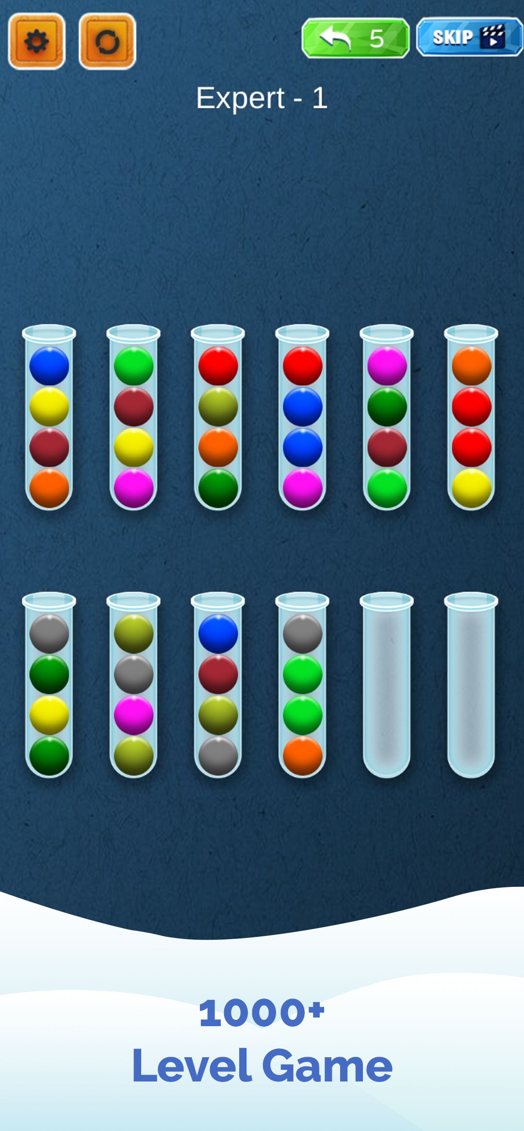 Sort Puzzle Color Ball Game Screenshot