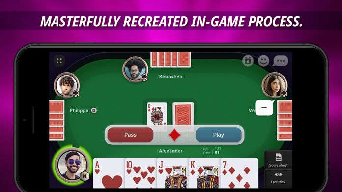 Belote: online 게임 스크린샷