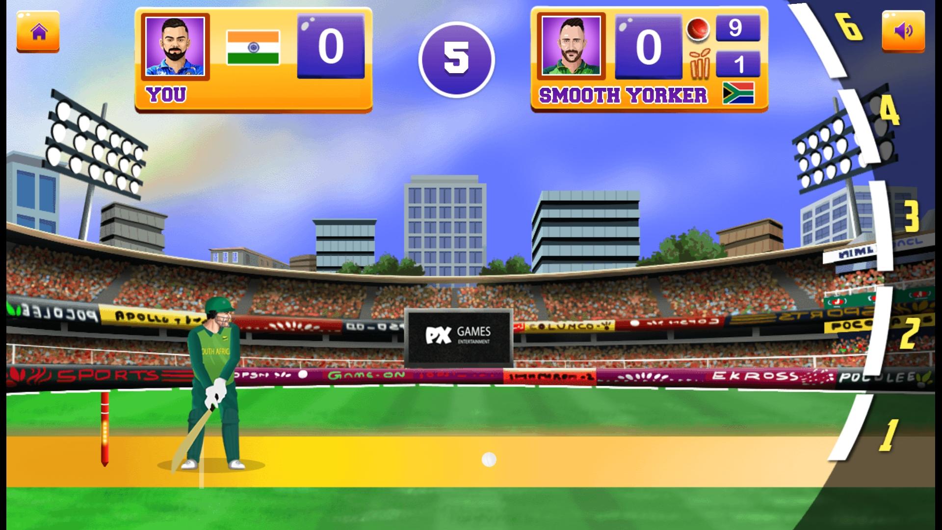 Screenshot of World Cricket championship T20