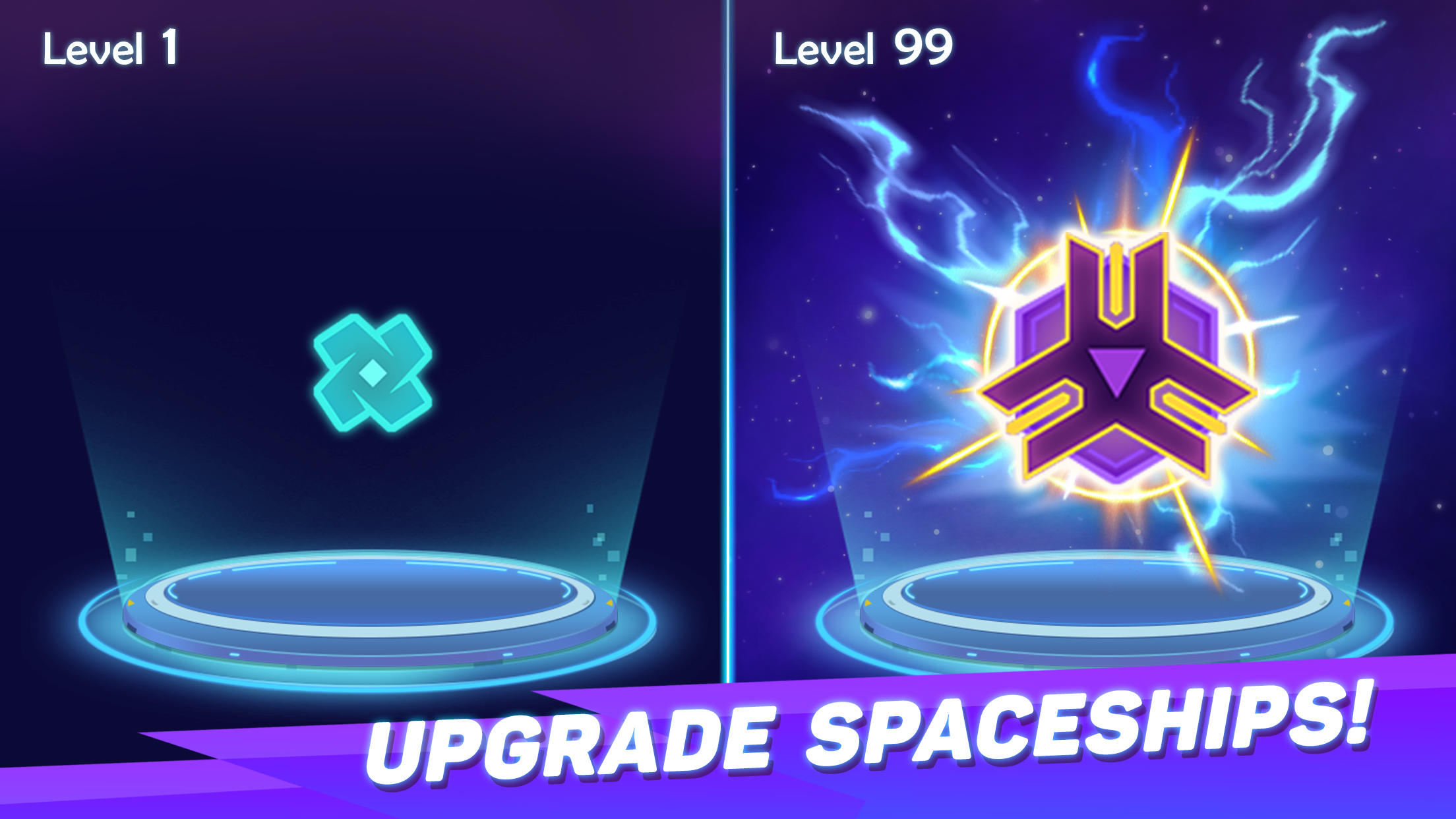 Space War: Idle Tower Defense Game Screenshot