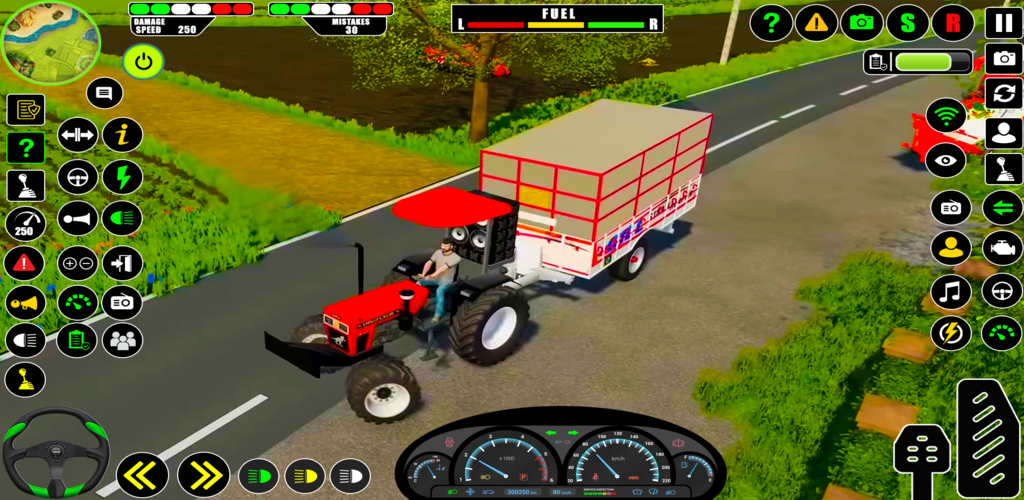 Banner of Farming Tractor Game Offline 