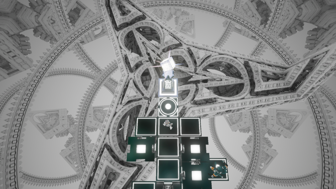 Screenshot of A•VOID Corecube Puzzle