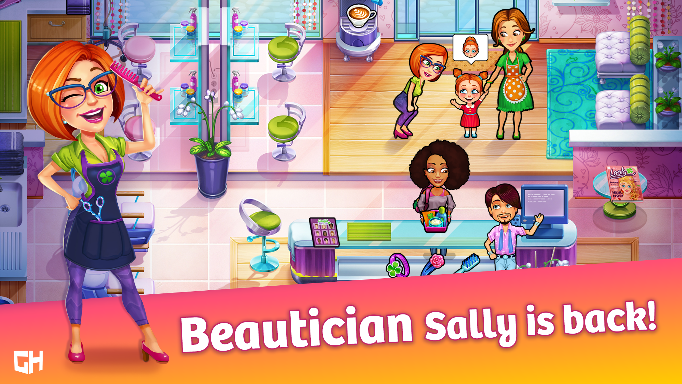 Screenshot 1 of ហាង Sally's Salon - អាថ៌កំបាំងសម្រស់ 1.0.8.11