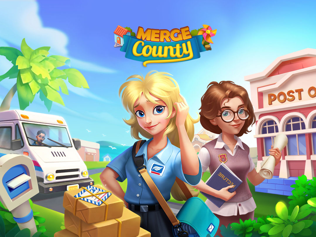 Merge County screenshot game