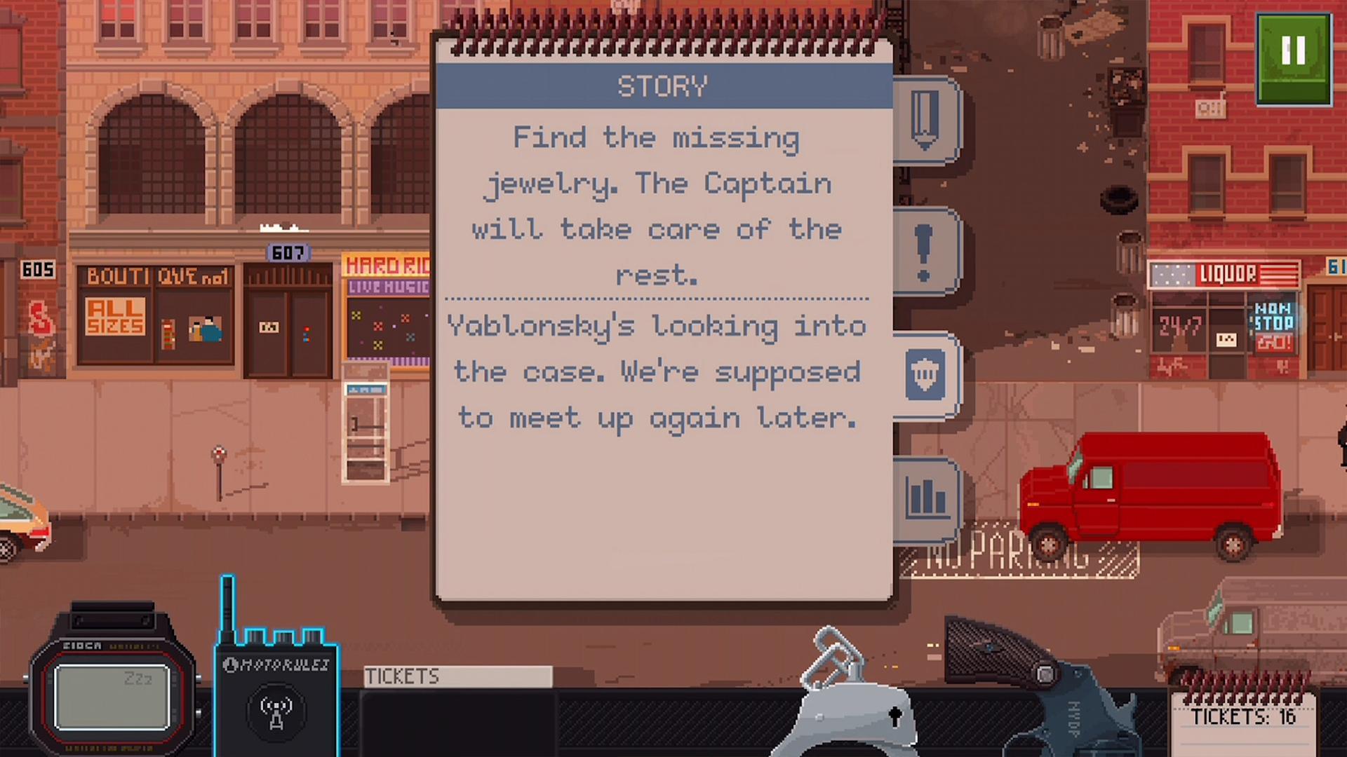 Beat Cop Game Screenshot
