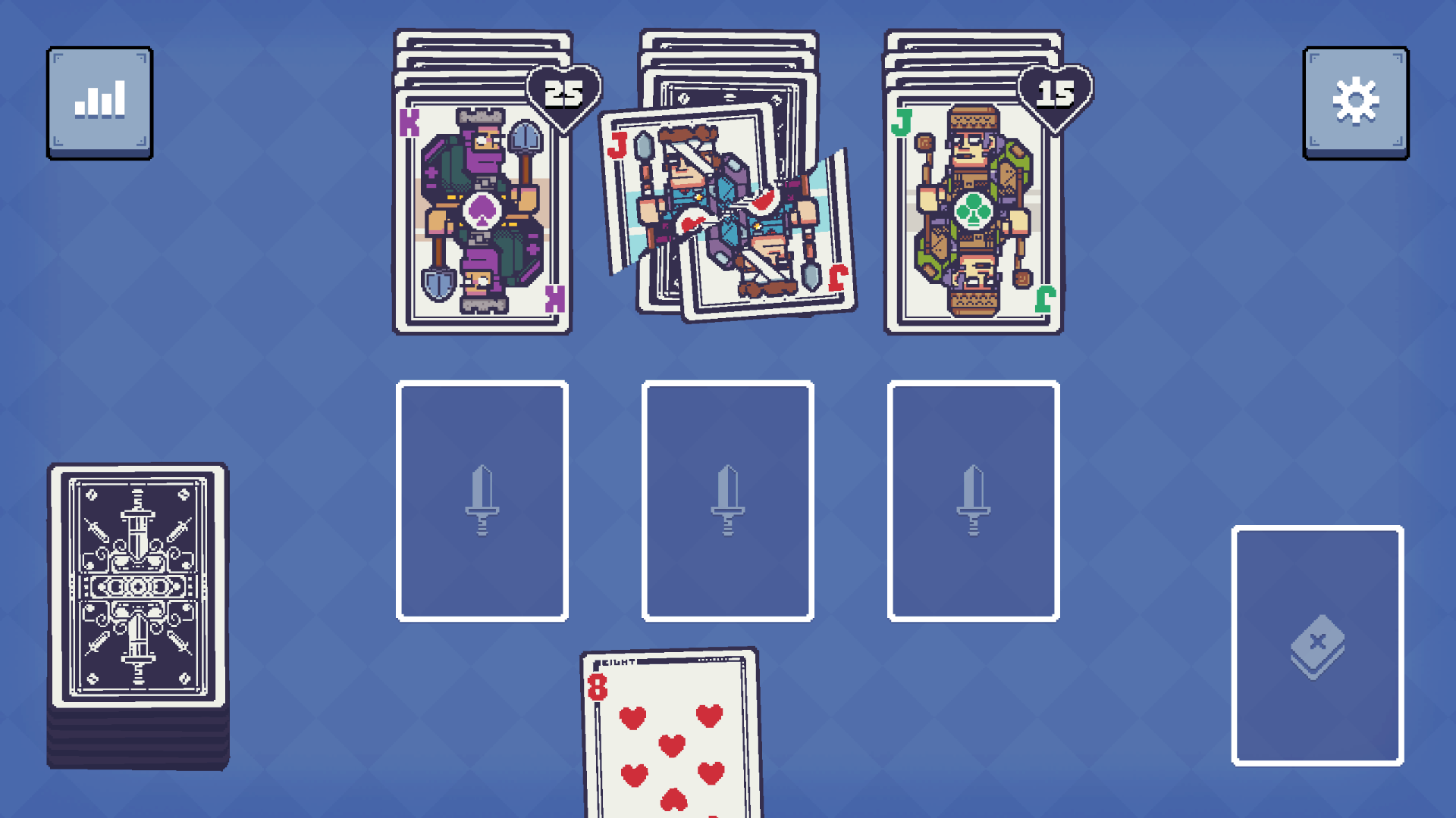 Royal Card Clash Game Screenshot
