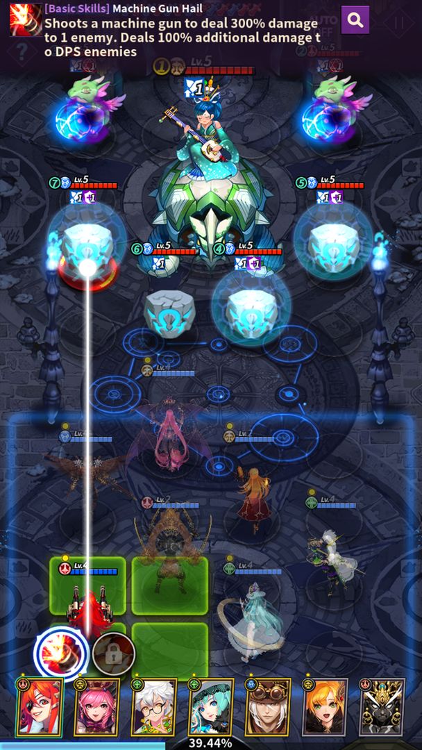 Screenshot of Dragon Heroes Tactics