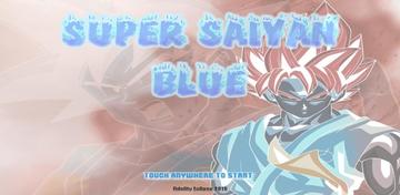 Banner of Dragon Z Super Saiyan Blue 