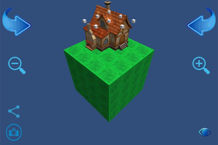 Screenshot 1 of ルービックキューブ。建築家 1.0