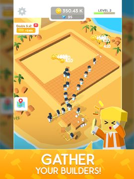 Cuplikan Layar Game Idle Landmark - Builder Game