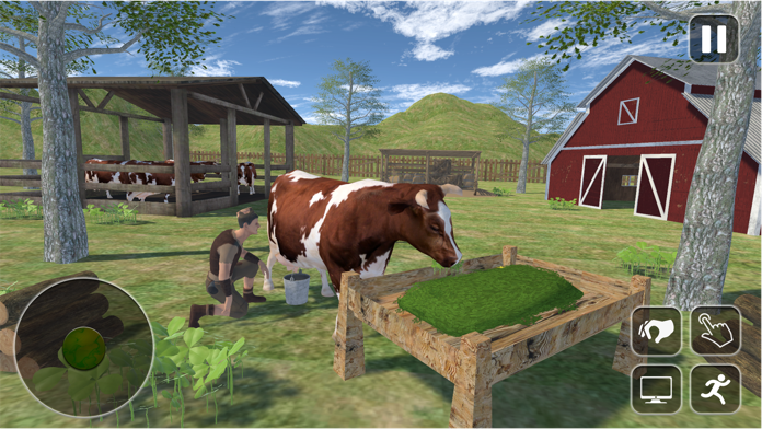 Ranch Simulator Farm Animal 3D 게임 스크린 샷