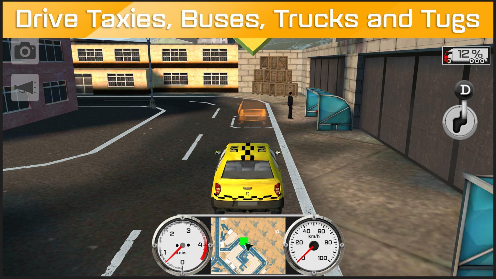 Airport Vehicle Simulator Game Screenshot