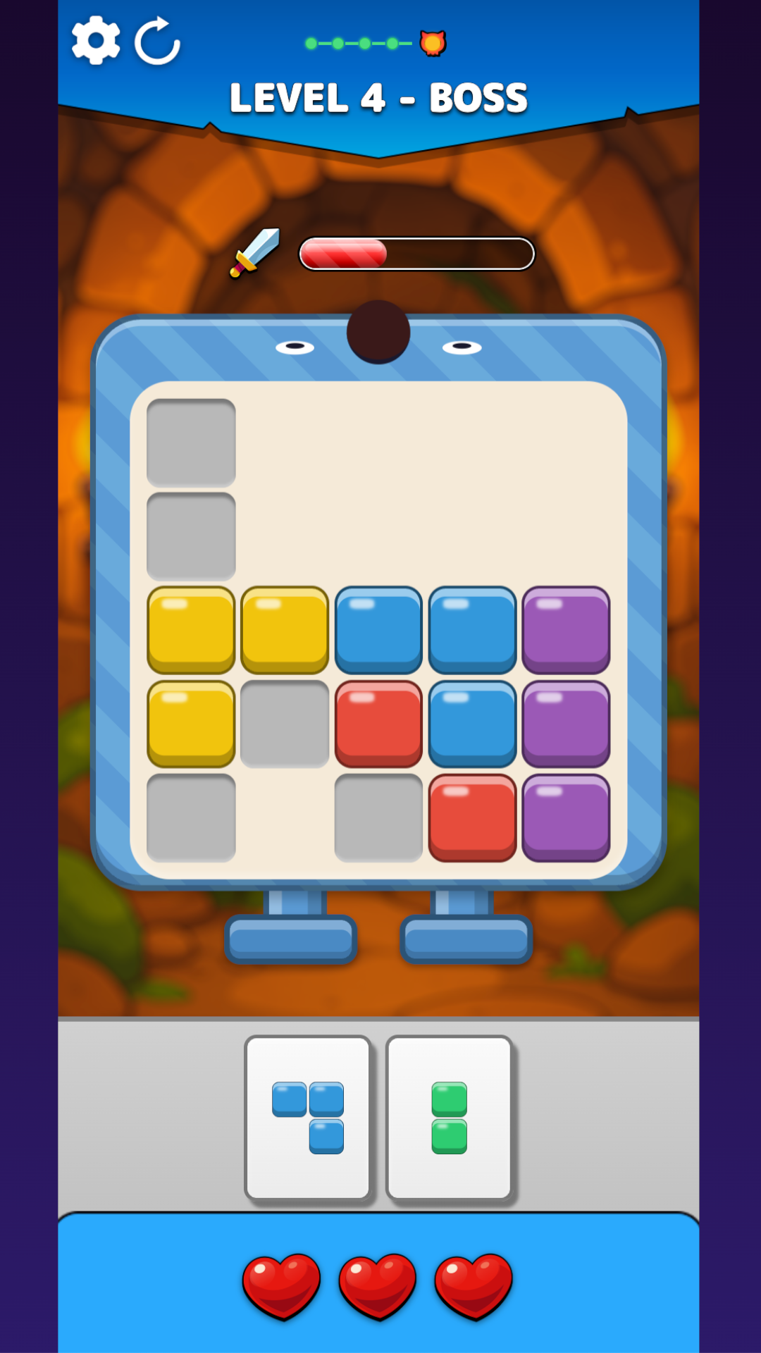 Block Match Battle Game Screenshot
