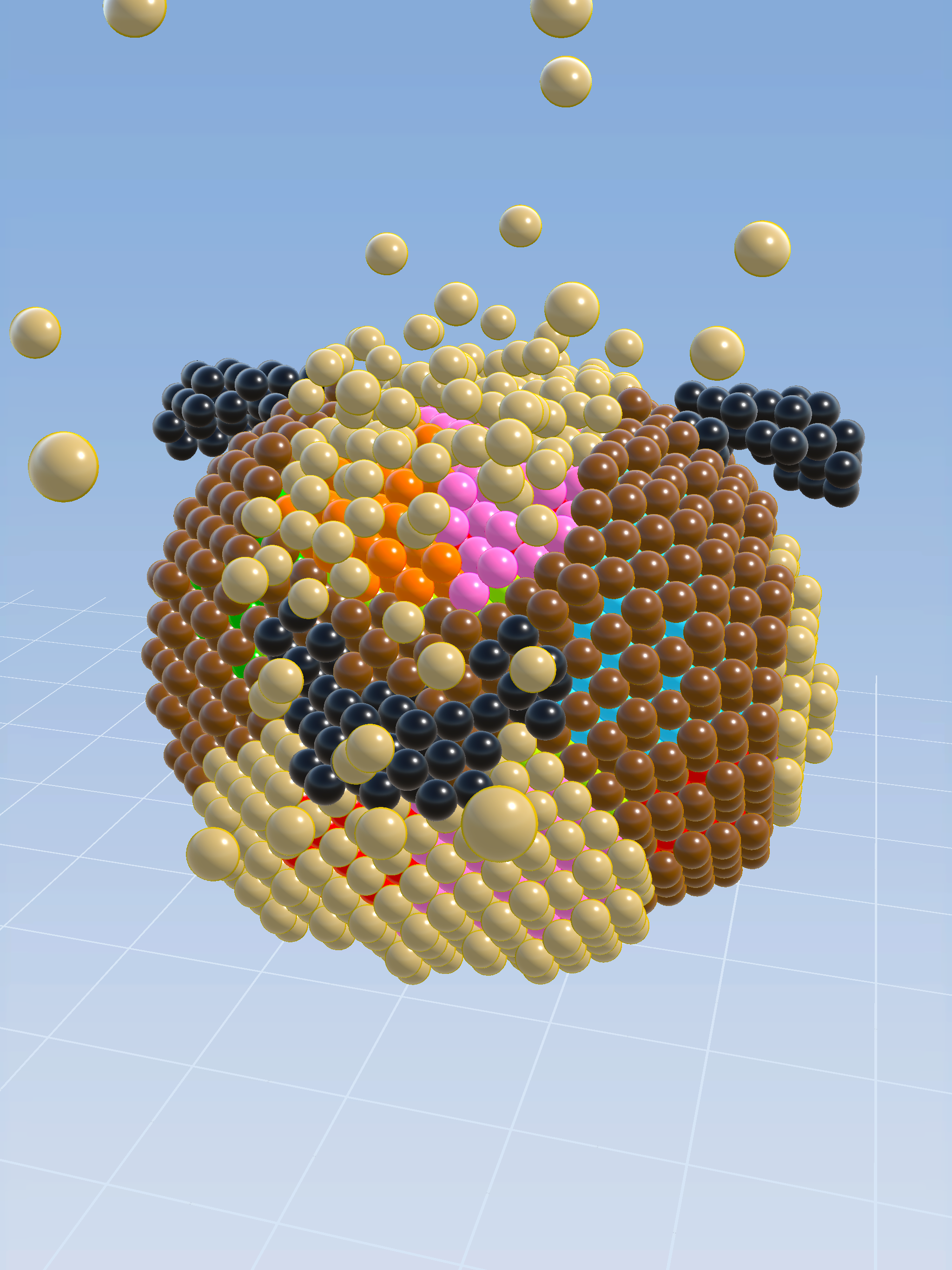 Beads Crumble Game Screenshot