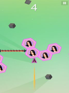 Natti Natasha Space - Shooter ภาพหน้าจอเกม