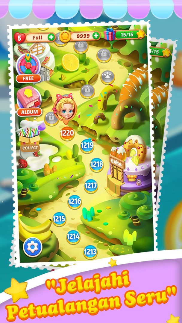 Cake Jam Drop screenshot game