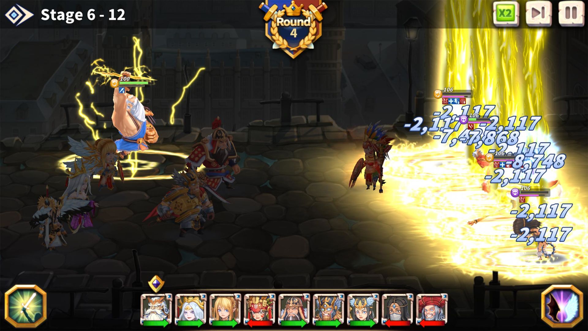 Screenshot of WITH HEROES - IDLE RPG
