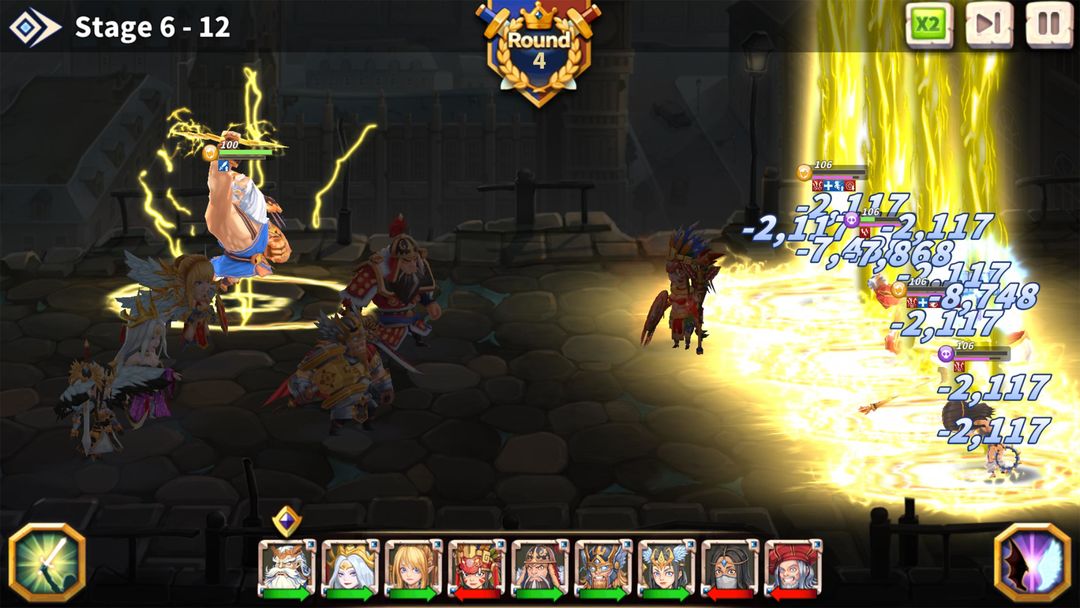 WITH HEROES - IDLE RPG screenshot game