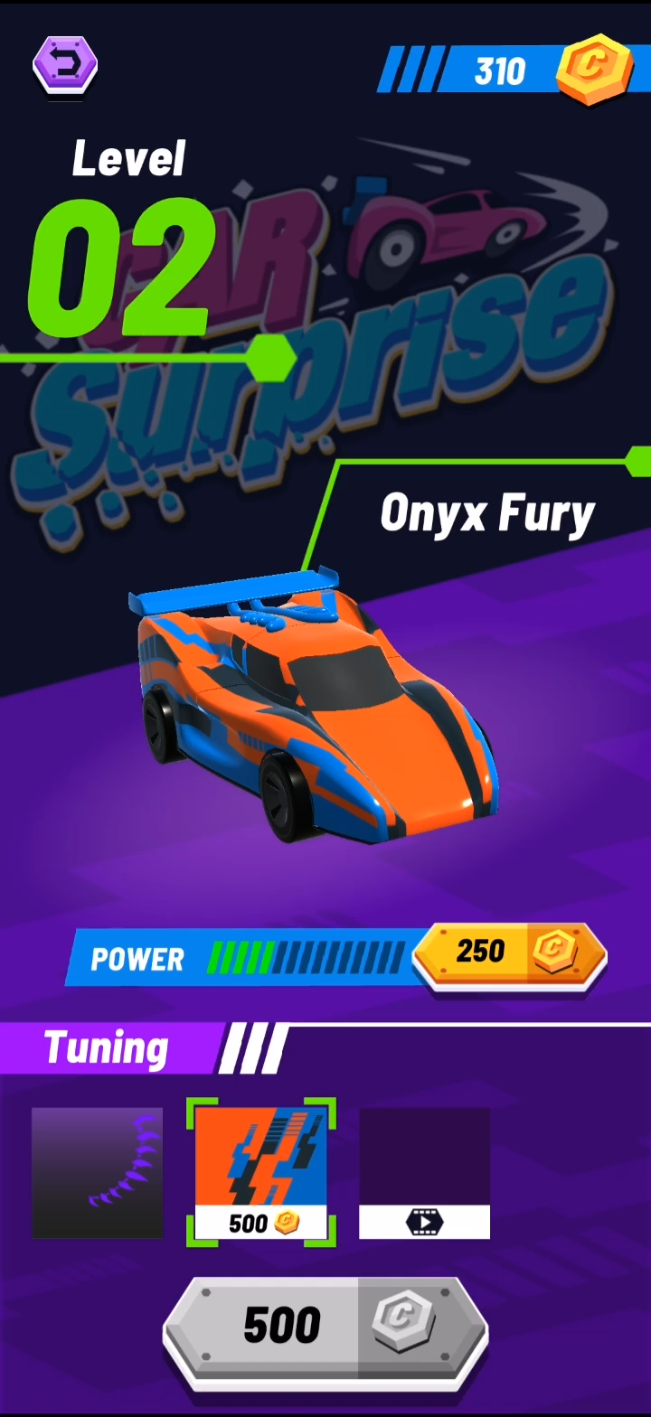 Car Surprise - Ice Race Battle Game Screenshot