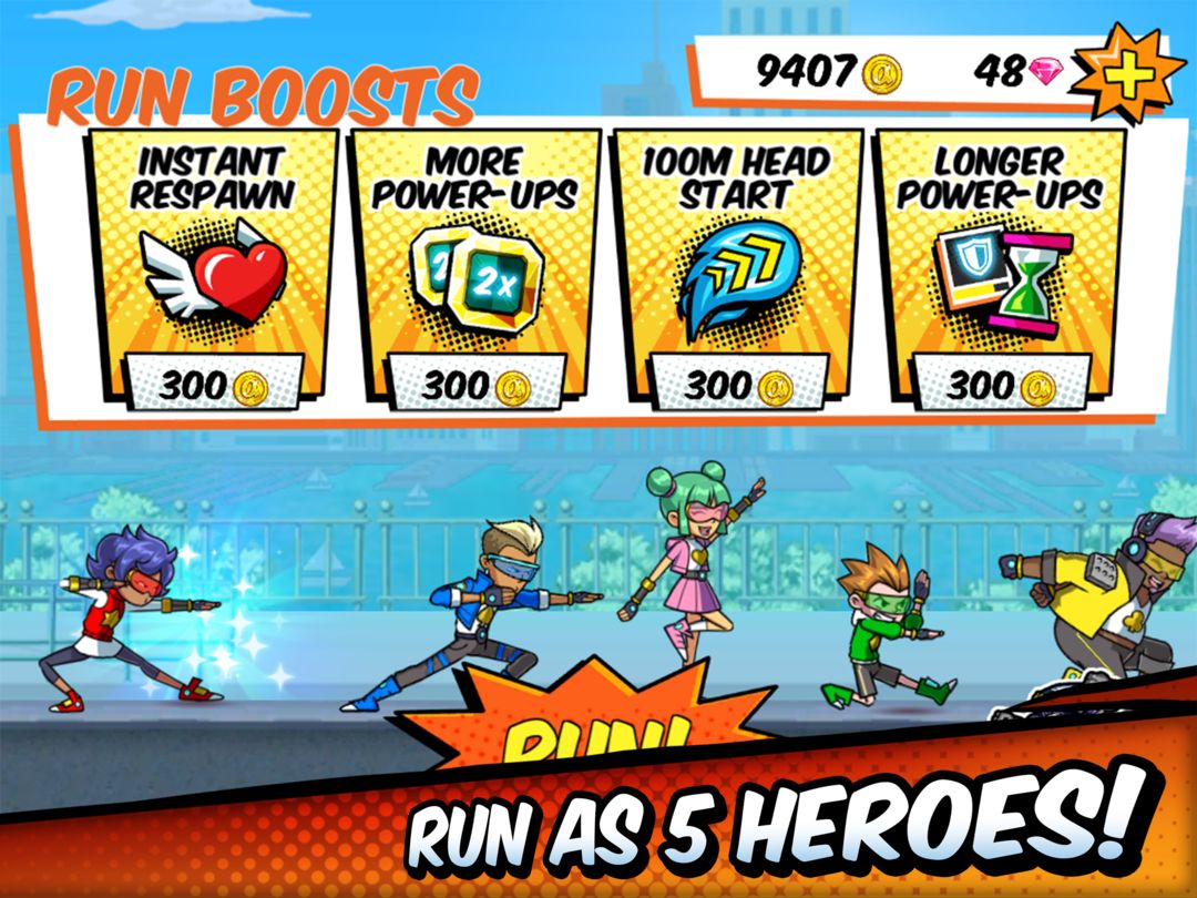 Screenshot of Run Run Super 5
