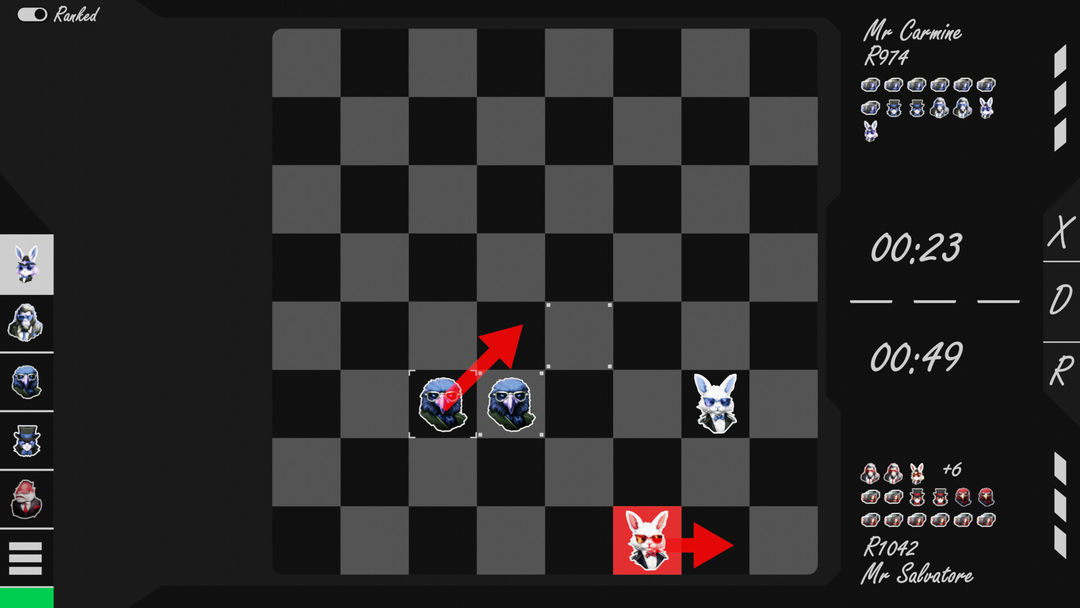 Screenshot of MAFIA Chess