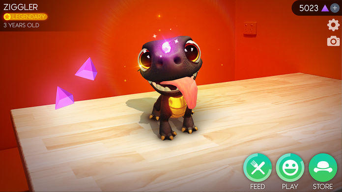 AR Dragon Game Screenshot